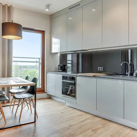 Apartment Nowa Motlawa Spa, Pool, Gym & Parking By Downtown Gdansk